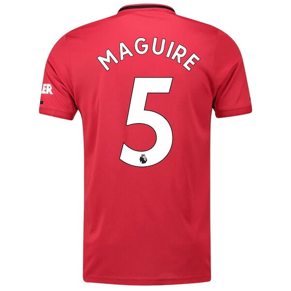 Replicas Camiseta Manchester United NO.5 Maguire 1ª 2019/20 Rojo